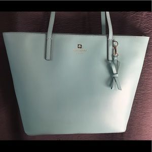 Kate Spade Sawyer Street Maxi Tote in Baby Blue